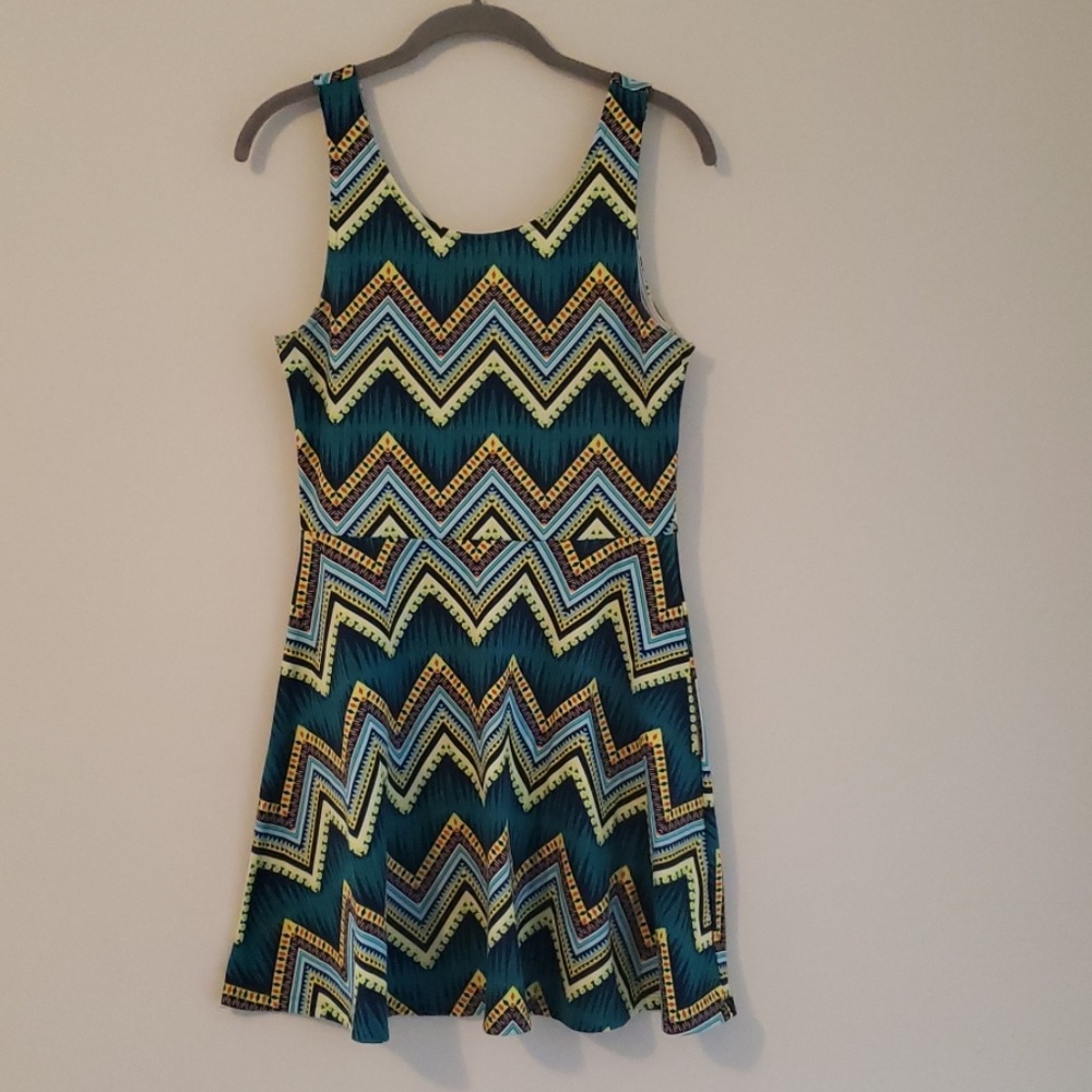 Tribal Aztec Skater Dress